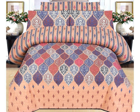 3 Pc’s Cotton King Size Bed Sheet Set code 0023