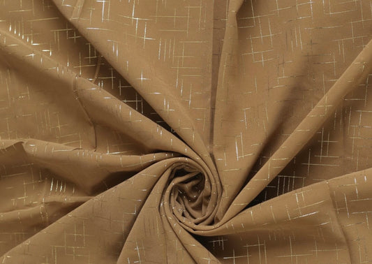 Printet Hijab - brown 2