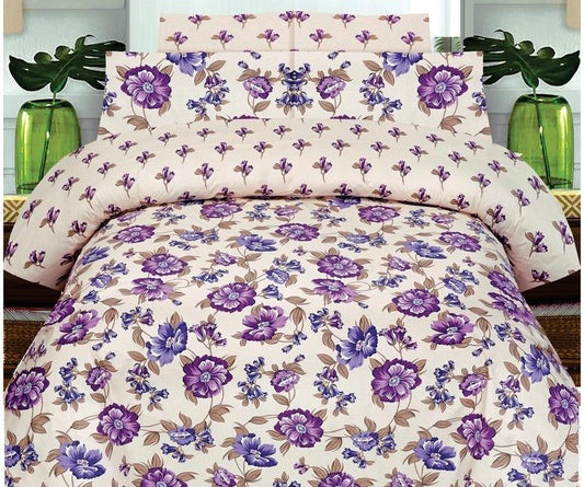 3 Pc’s Cotton King Size Bed Sheet Set code 0029