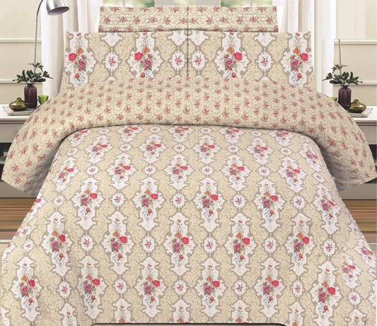 3 Pc’s Cotton King Size Bed Sheet Set code 0026