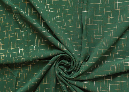 Printet Hijab - green