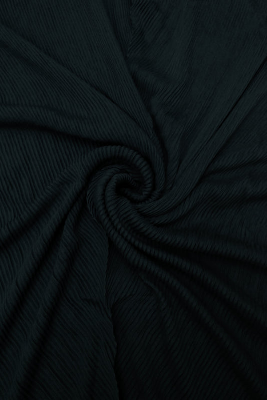 Crumpled Hijab - Navy